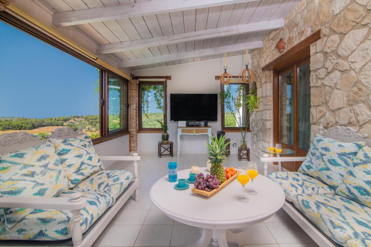 Villa Tramonto With Private Heated Pool, By Zantewize Volímai Extérieur photo