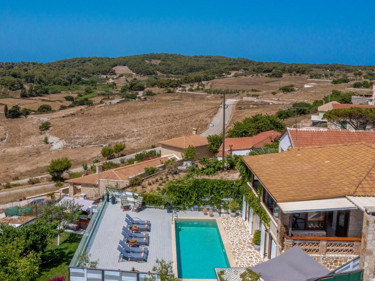 Villa Tramonto With Private Heated Pool, By Zantewize Volímai Extérieur photo
