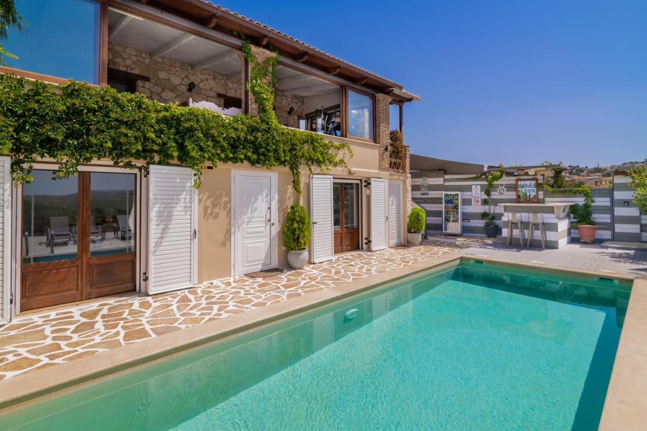 Villa Tramonto With Private Heated Pool, By Zantewize Volímai Extérieur photo